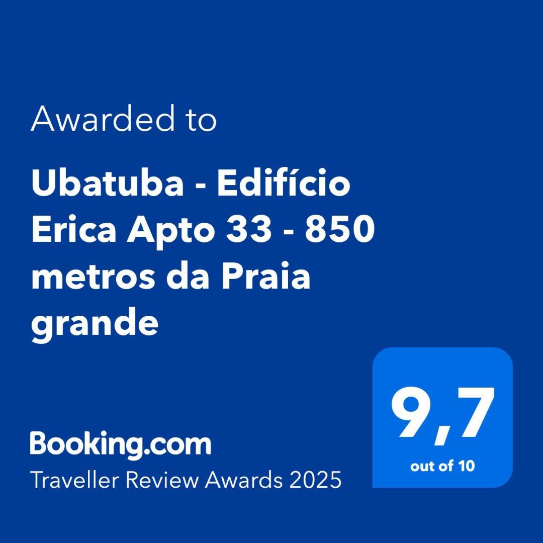 Ubatuba - Edificio Erica Apto 33 - 850 Metros Da Praia Grande Ngoại thất bức ảnh